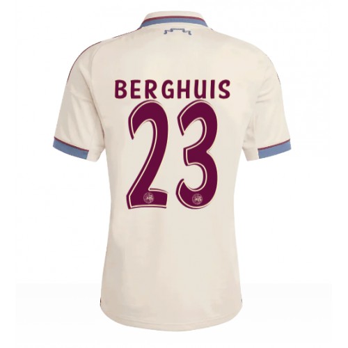 Ajax Steven Berghuis #23 Terza Maglia 2025-26 Manica Corta Ajax Steven Berghuis #23 Terza Maglia 2025-26 Manica Corta